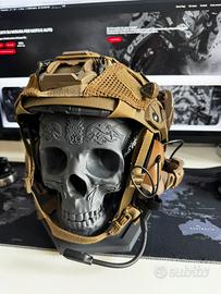 CASCO TATTICO SOFTAIR – CONFIGURAZIONE PRO