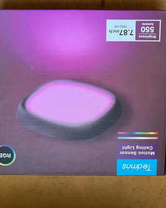 Plafoniera LED soffitto a batteria con sensore