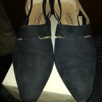 scarpe blu scuro décolleté 