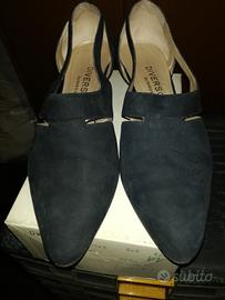 scarpe blu scuro décolleté 