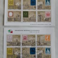 BF ESPOSIZIONE MOND. FILATELIA 