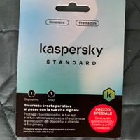 Antivirus kaspersky standard 1 anno pc mc ios