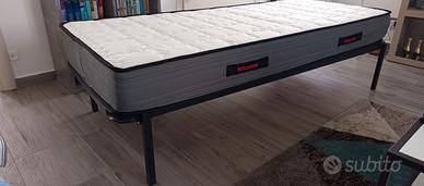 materasso singolo  con rete