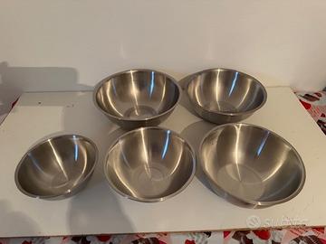 Set di 5 ciotole