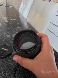 Canon EF 85mm f/1.2 L II USM (AF bloccato) + Box