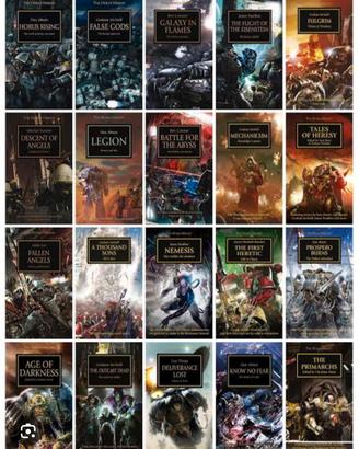 Libri Horus Heresy e The Primarchs inglese