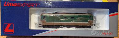 Locomotiva diesel D445 1023 1a serie livrea verde