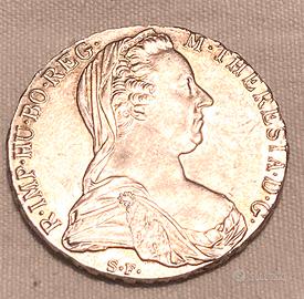 1 Tallero Maria Teresa 1780 - Riconio Argento.833