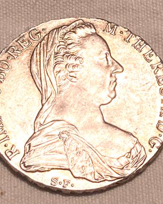 1 Tallero Maria Teresa 1780 - Riconio Argento.833