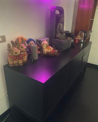 Credenza madia buffet IKEA  - Marrone-Nero