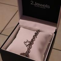 Bracciale 2 Jevels nuovo con scatola cm 18