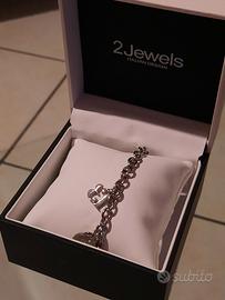 Bracciale 2 Jevels nuovo con scatola cm 18