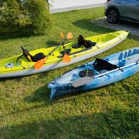 Canoa Borneo 2 posti adult + 1  bambino 