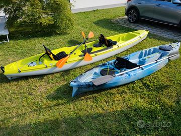 Canoa Borneo 2 posti adult + 1  bambino 