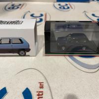 R611-03 MODELLINO FIAT PANDA 750L 1986 BLU LORD
