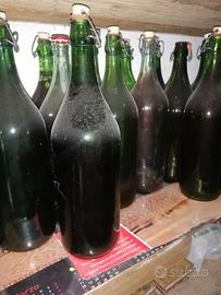 17 bottiglie da 2 litri tappo a Leva 3 con  vite