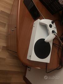 Xbox serie s con controller e fili tutti originali