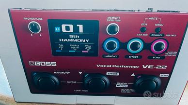 Vocal Performer VE -22  BOSS- Pedale multieffetto
