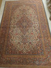 Tappeto persiano antico fine Dabir KASHAN 