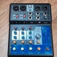 MIXER LIVE MP AUDIO MC-04X 4 CANALI USB + EFFETTI