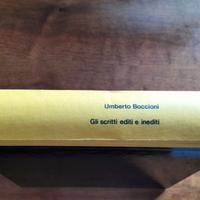 Libro-Umberto Boccioni-Gli scritti editi e inediti