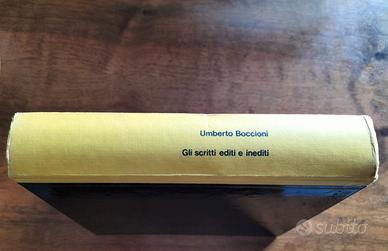 Libro-Umberto Boccioni-Gli scritti editi e inediti