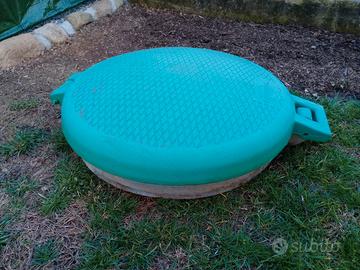 Tappo, coperchio serbatoio acqua piovana