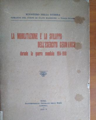 La mobilitazione e lo sviluppo dell'esercito germa