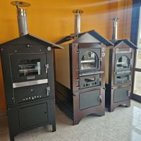 FORNI LEGNA COTTURA INDIRETTA DIRETTA INOX TEGLIA