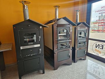 FORNI LEGNA COTTURA INDIRETTA DIRETTA INOX TEGLIA