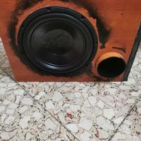 Subwoofer Auto Dragster 32 + Ampl. Carpower 300W