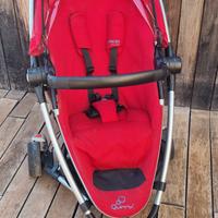Passeggino Quinny Zapp Xtra di colore rosso