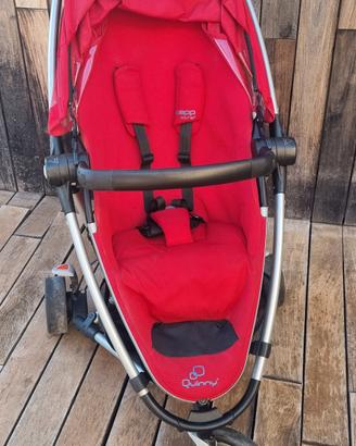 Passeggino Quinny Zapp Xtra di colore rosso
