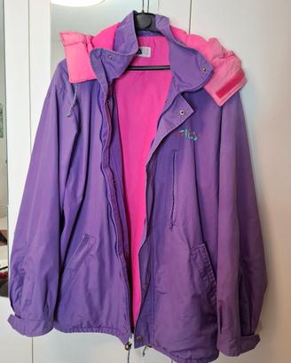 Giacca vintage FILA Magic Line anni ’90 viola/fucs