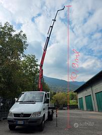 Mercedes Sprinter  416 cdi con Gru Fassi