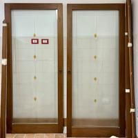 Porta scorrevole in legno