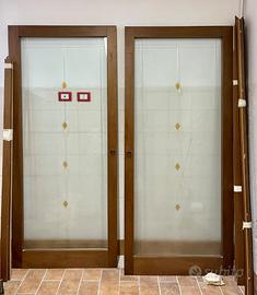 Porta scorrevole in legno