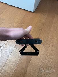 Porta targa pieghevole