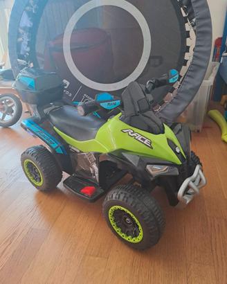 Quad bambini 1-3 anni motore elettrico e musica