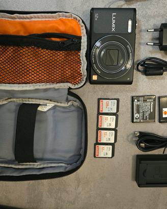 fotocamera panasonic e accessori