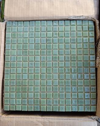 fogli mosaico di vetro