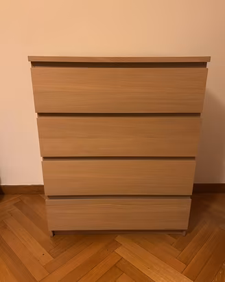 Cassettiera Malm + scarpiera Bissa