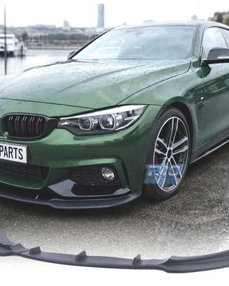 SPOILER LIP PER BMW F32 F33 F36 PACCHETTO M NERO O