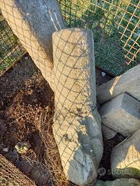 paracarri in pietra di luserna antica