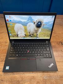 Notebook LENOVO T490S i5-8265U 8GB RAM 512GB SSD G