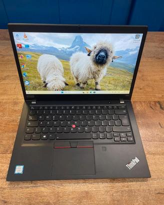 Notebook LENOVO T490S i5-8265U 8GB RAM 512GB SSD G
