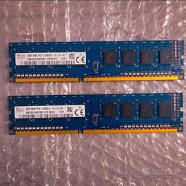2x SK hynix 4GB DDR3 RAM PC3-12800U