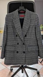 Giacca blazer doppiopetto Principe di Galles 