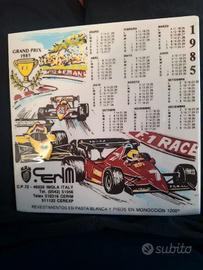 RARA Piastrella vintage ( Ayrton Senna e Elio De A