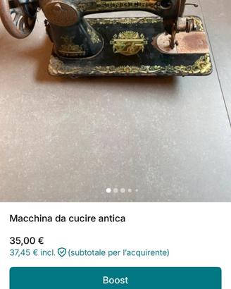 Macchine da cucire depoca